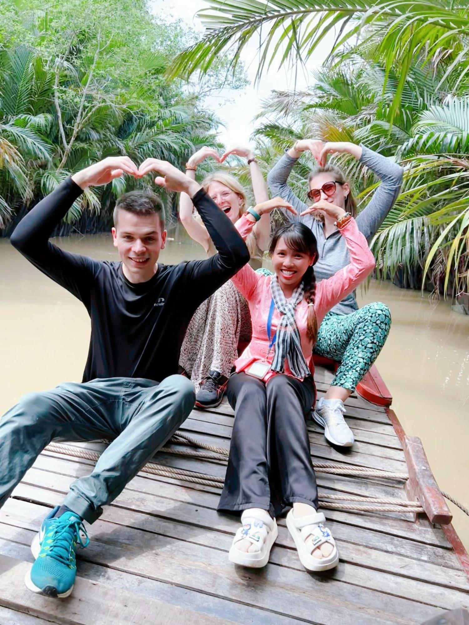 Hide Away Bungalows In Ben Tre City Ngoại thất bức ảnh