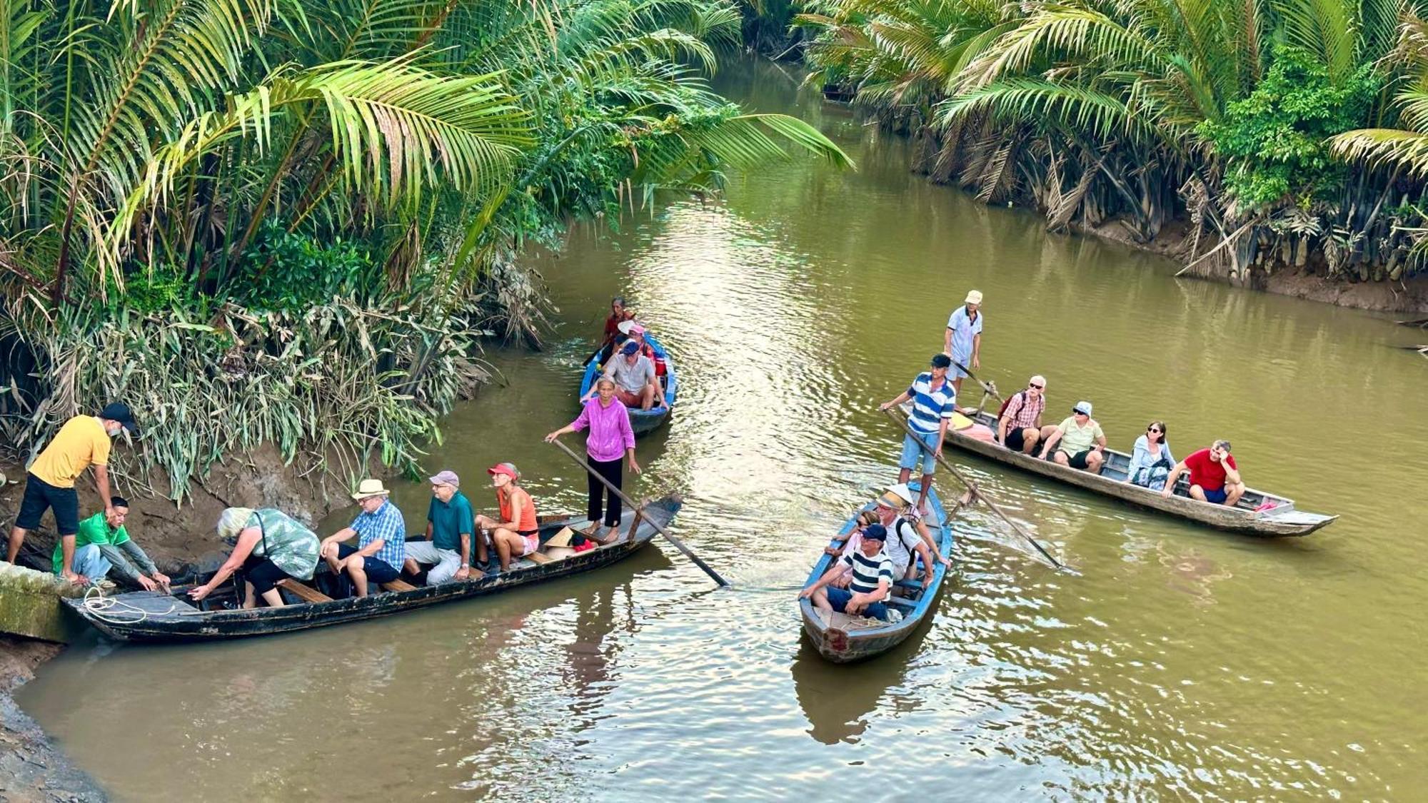 Hide Away Bungalows In Ben Tre City Ngoại thất bức ảnh