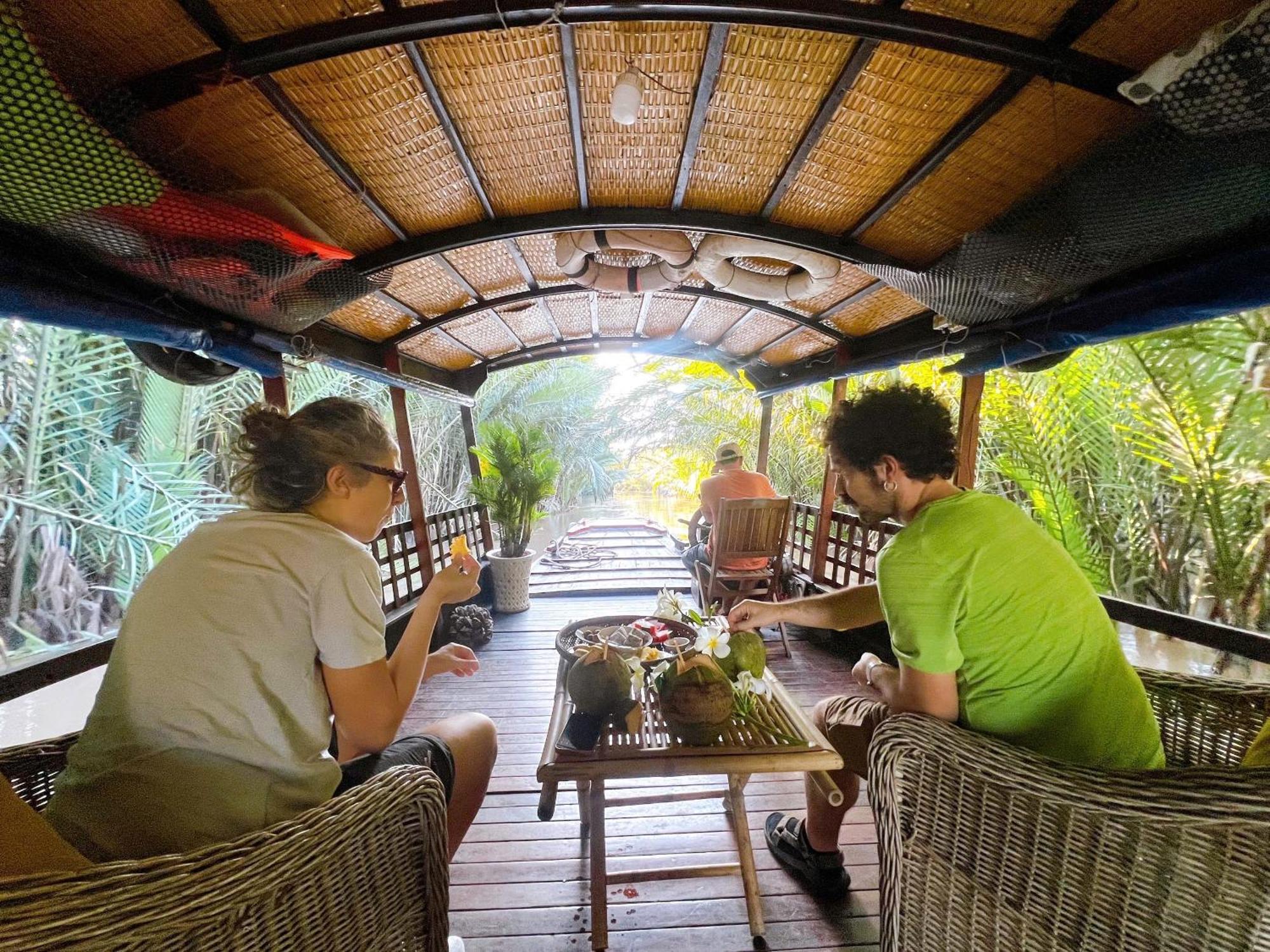 Hide Away Bungalows In Ben Tre City Ngoại thất bức ảnh